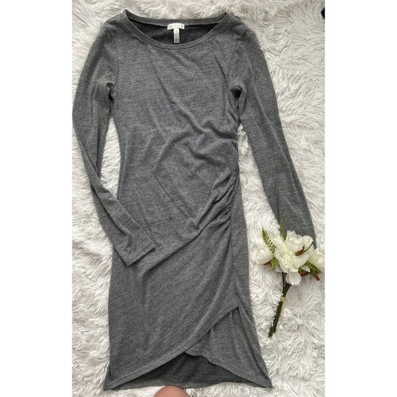 Leith Ruched Body-con Long Sleeve Dress size Small - Picture 1 of 5